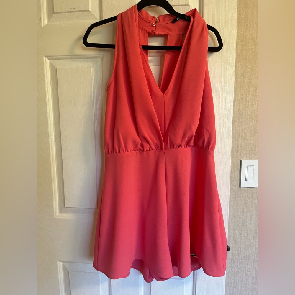NWT Zara Halter Romper